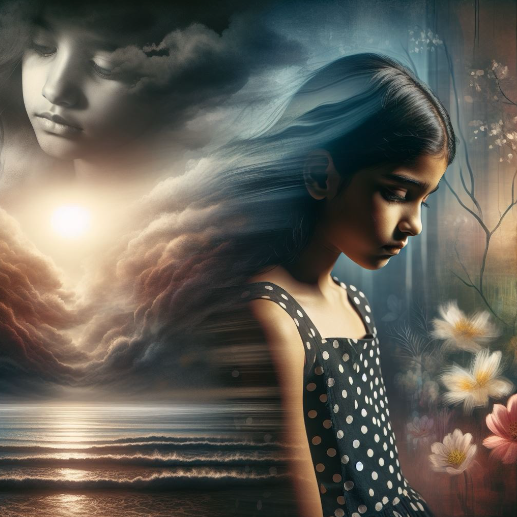 Spash media my version girl in the polkadot dress image